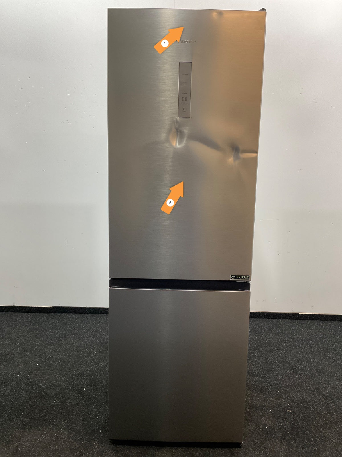Hisense koelkast RB372N4CCD - vrijstaand