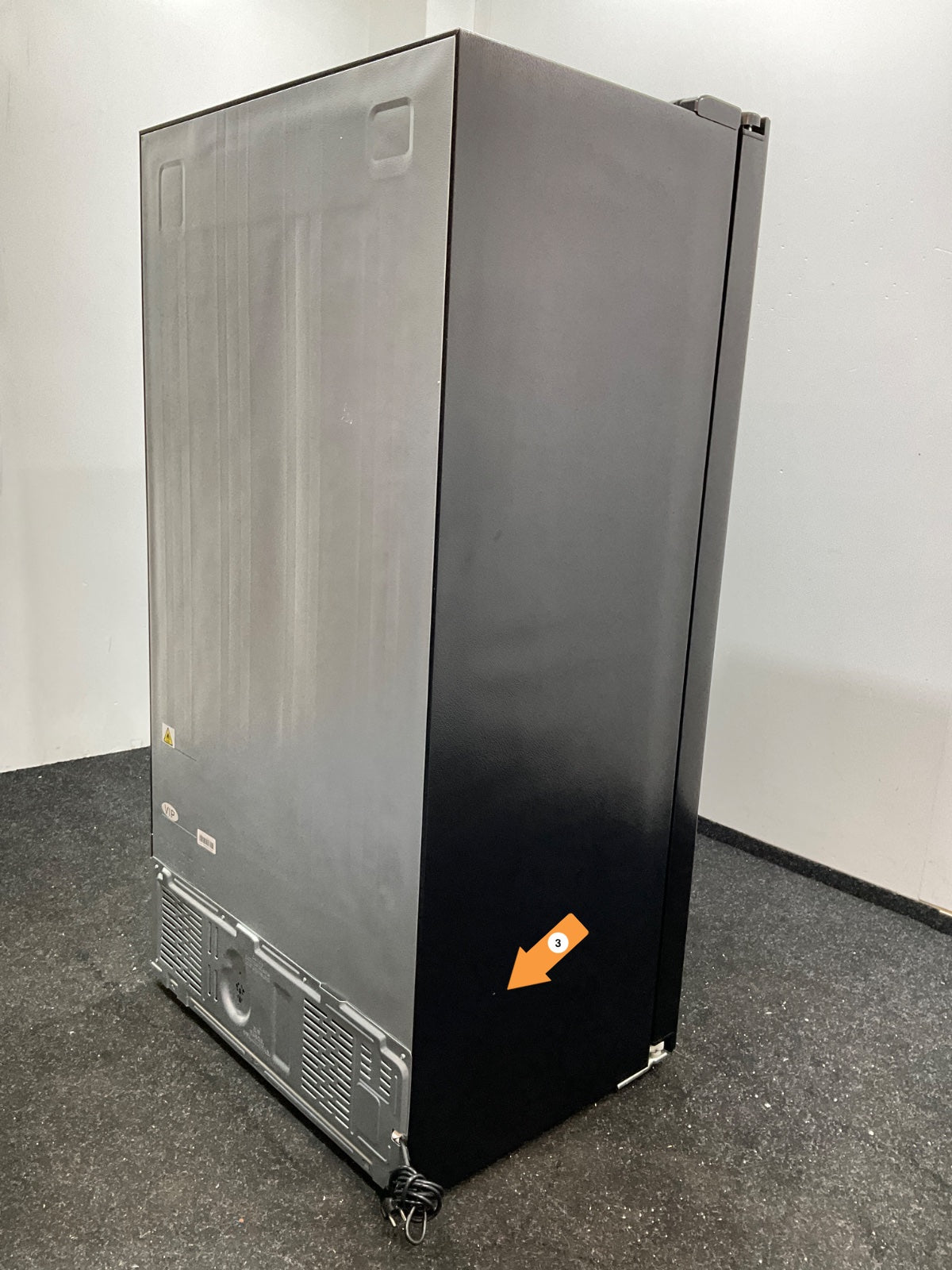 Inventum Amerikaanse koelkast SKV0178B - No Frost