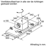 Siemens afzuigkap plafondunit LR97CAQ20