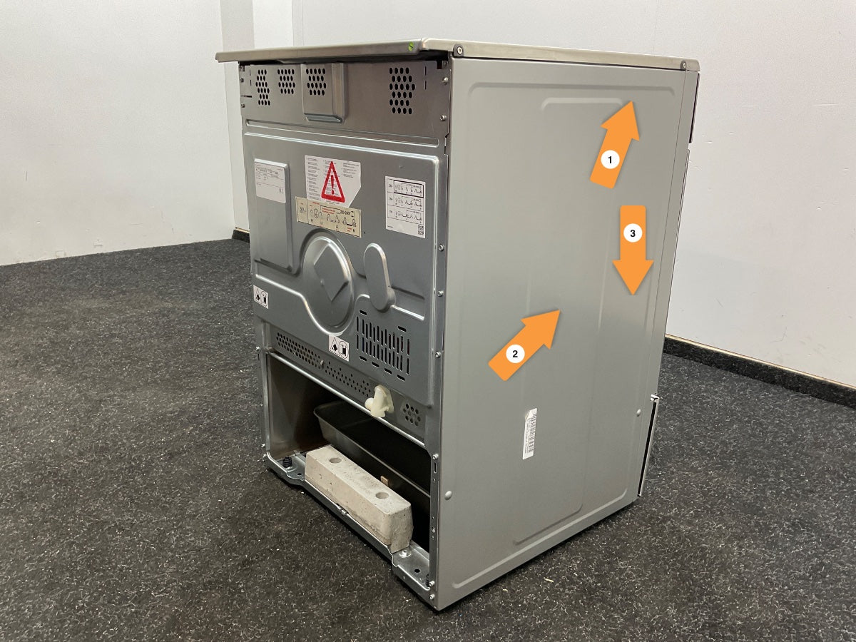 Bosch keramisch fornuis HKR39C250 - RVS