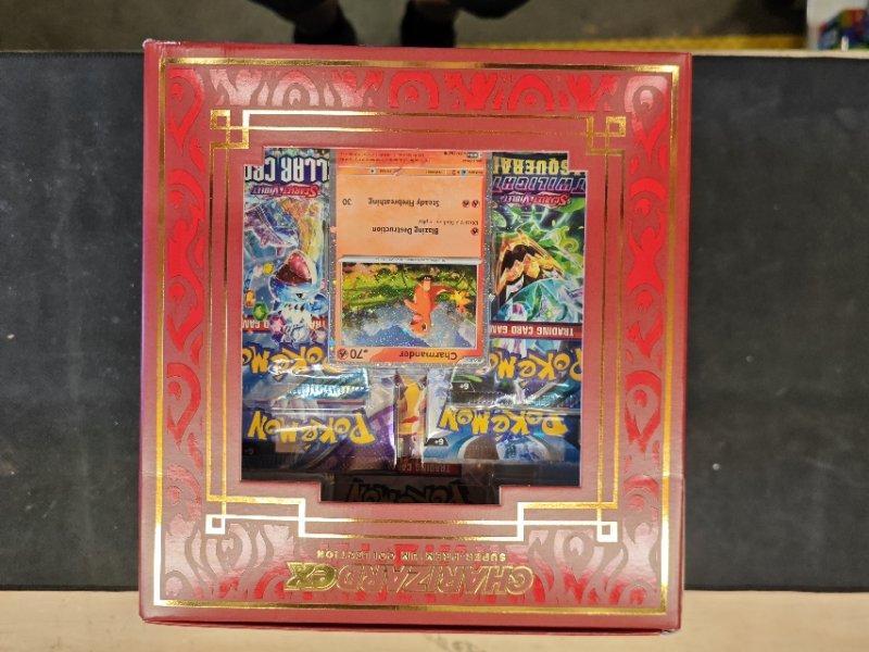Pokémon Charizard ex Super Premium Collection - Trading Cards met figuur