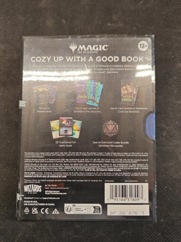 Magic: The Gathering - Secrets of Strixhaven Codex Bundle - EN