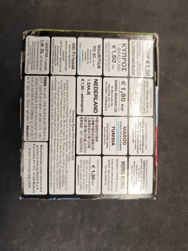 Panini - FIFA World Cup 2026 - Sticker Box Display 50 Pakjes Stickers