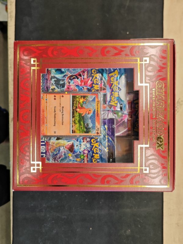 Pokémon Charizard ex Super Premium Collection - Trading Cards met figuur