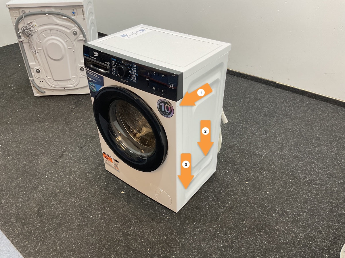 Beko wasmachine BM3WFU3741B1 - EnergySpin - 7 kg 