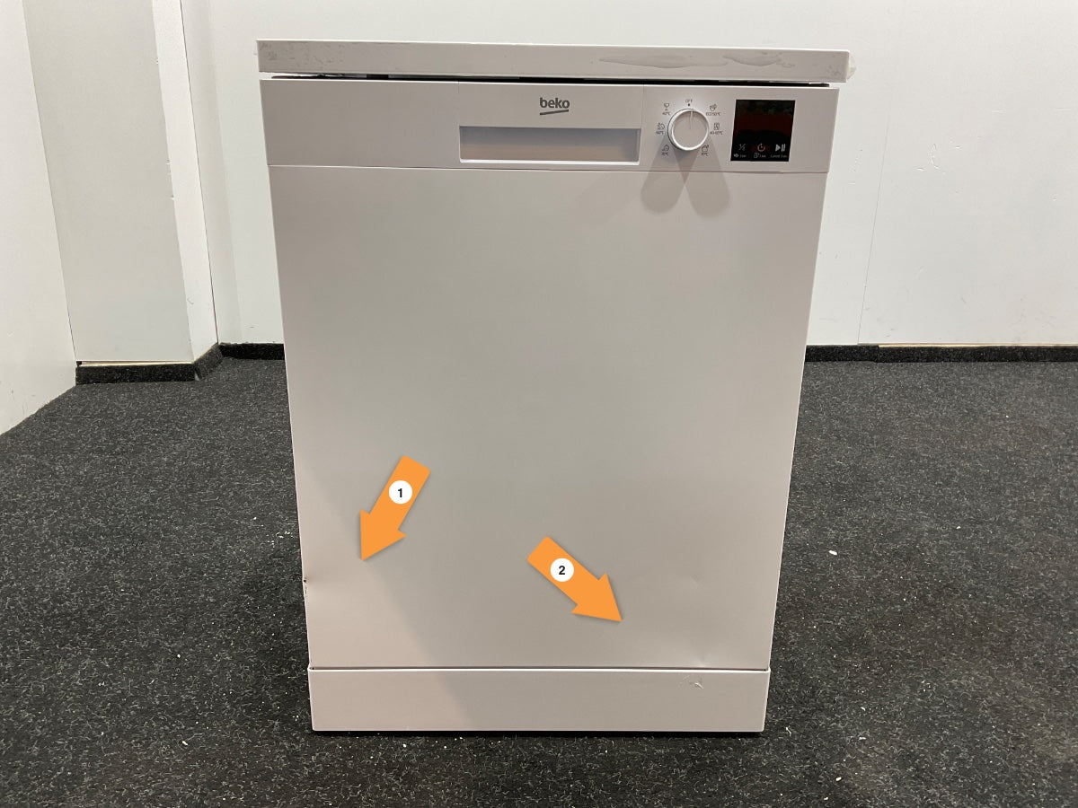 Beko vaatwasser DVN06430W - Vrijstaand - Wit 
