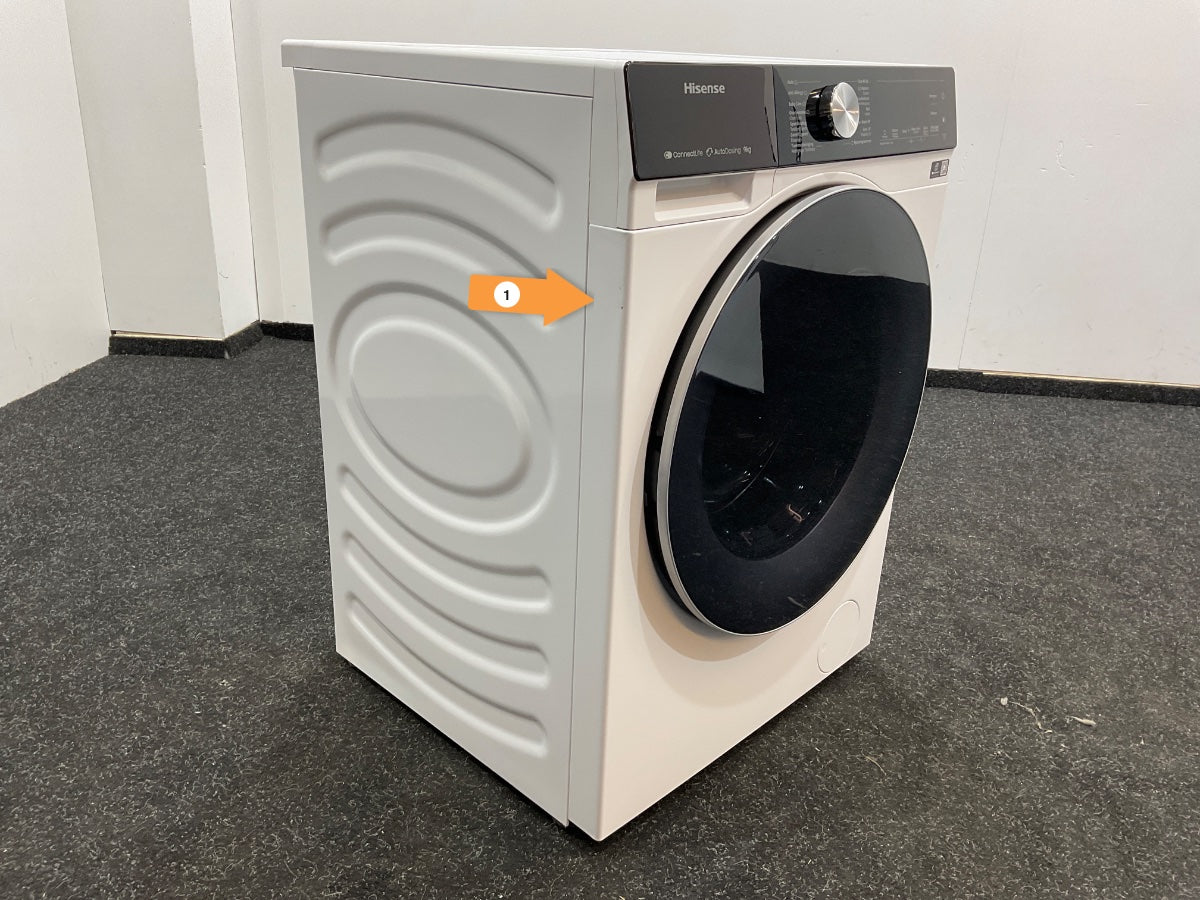 Hisense wasmachine WF5S9045BW - 5S Serie