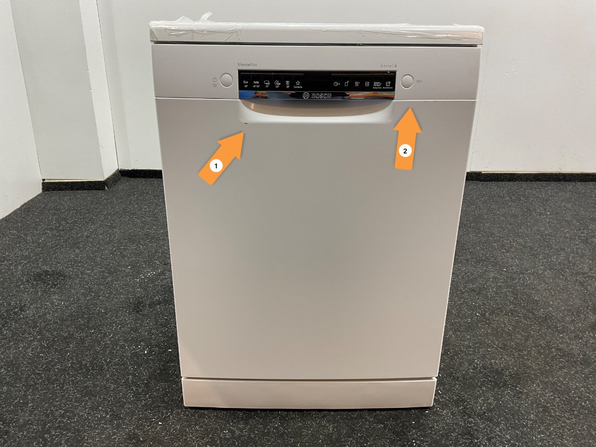 Bosch vaatwasser SMS4ECW28E - Serie 4 - Vrijstaand - Wit