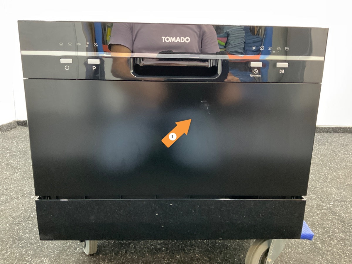 Tomado mini vaatwasser TDW5501B - vrijstaand
