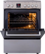 ETNA inductie fornuis FIV760RVS - Vrijstaand - RVS