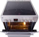 ETNA inductie fornuis FIV760RVS - Vrijstaand - RVS