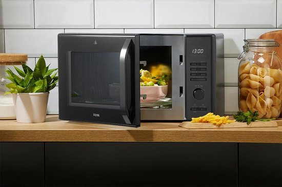 ETNA combi-magnetron CMV328ZT - Vrijstaand - Zwart