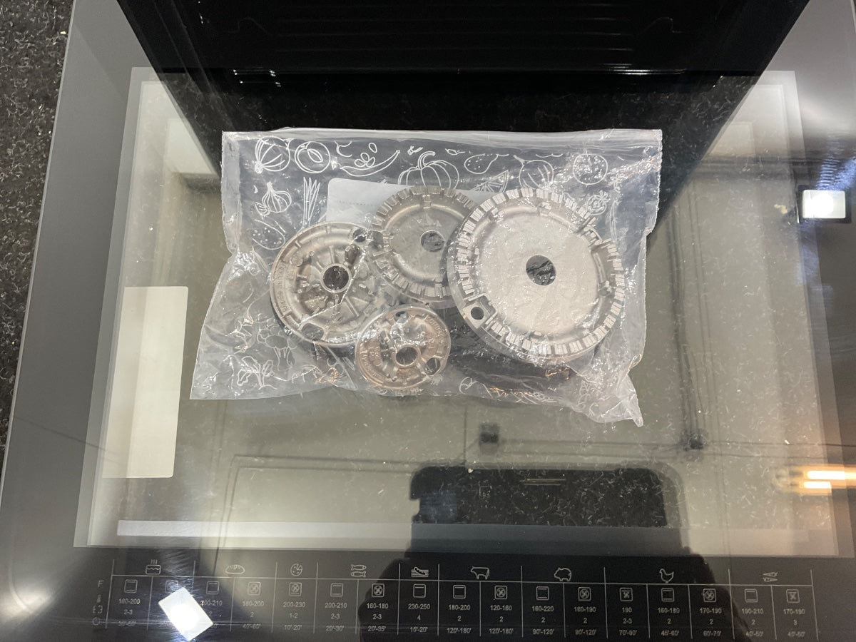 Inventum gasfornuis VFG5020GZWA - Zwart