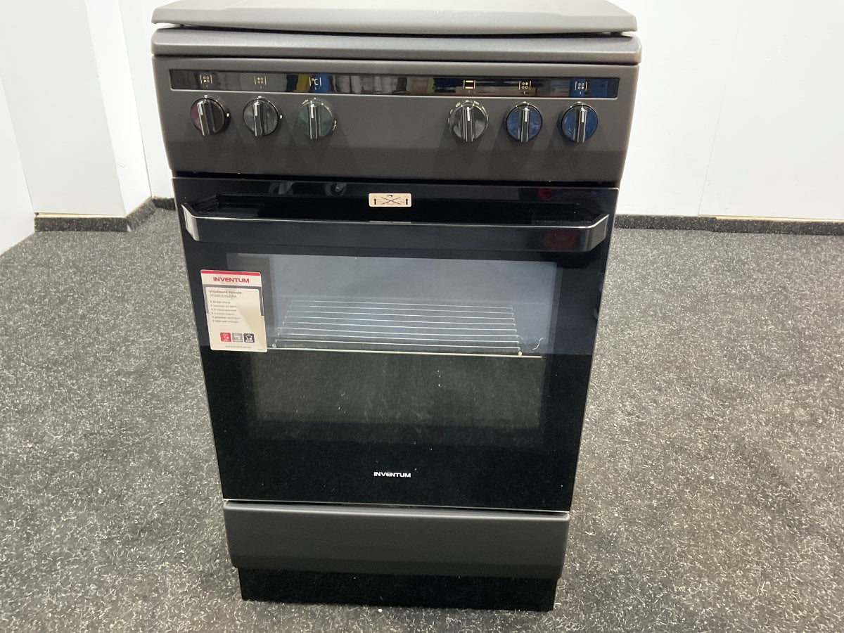 Inventum gasfornuis VFG5020GZWA - Zwart