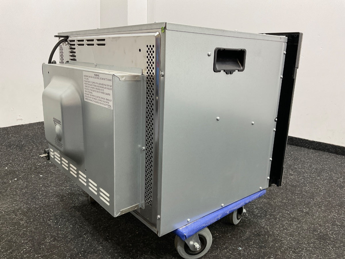 Inventum inbouw combi-magnetron IMC6044RK - RVS/Zwart