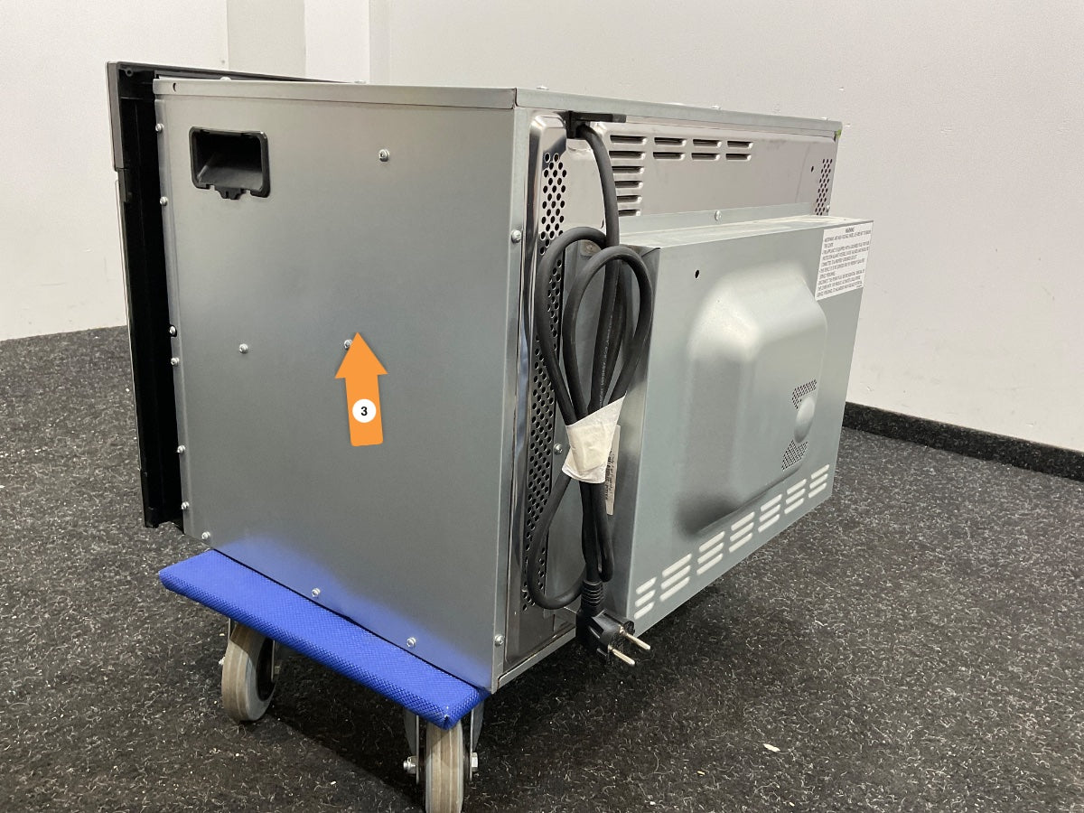 Inventum inbouw combi-magnetron IMC6044RK - RVS/Zwart