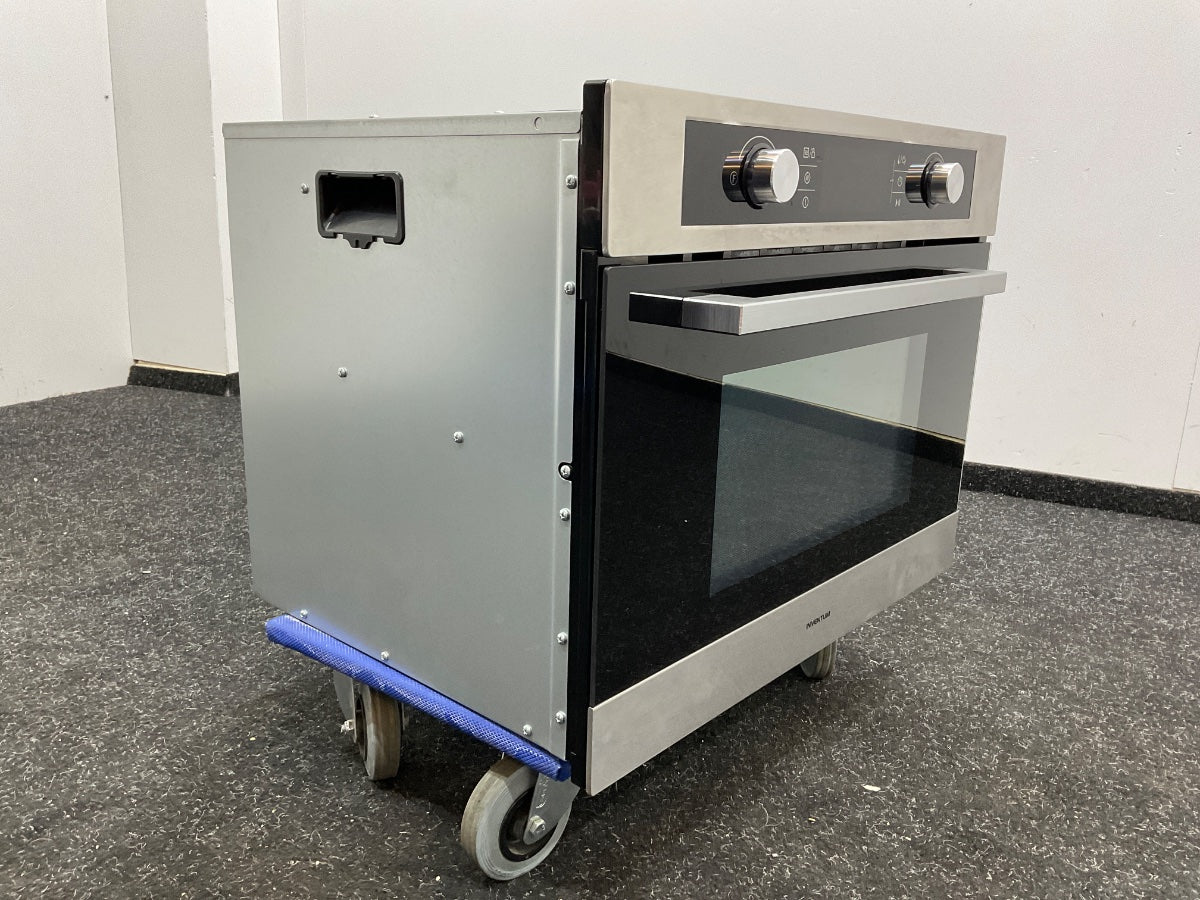 Inventum inbouw combi-magnetron IMC6044RK - RVS/Zwart
