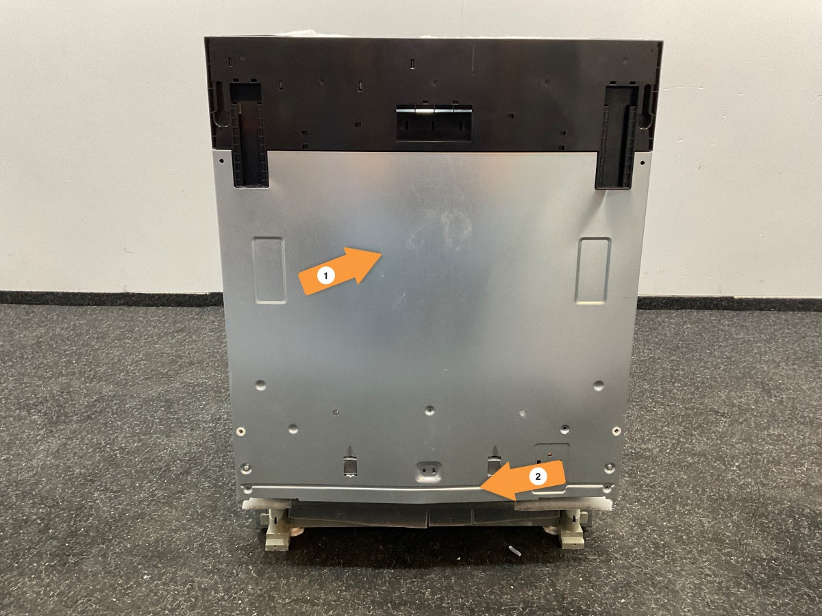 Whirlpool inbouw vaatwasser W7IHP40LC - met besteklade