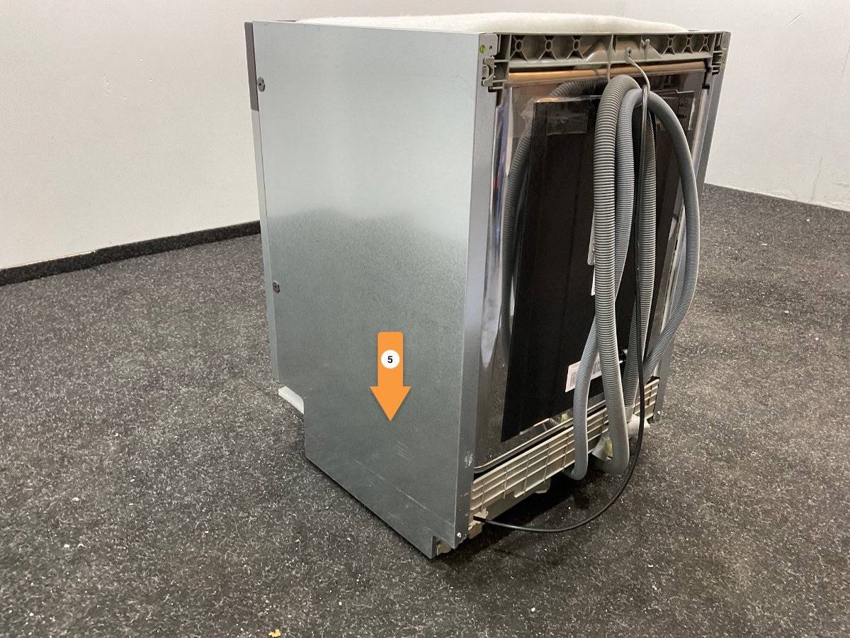 Whirlpool inbouw vaatwasser W7IHP40LC - met besteklade