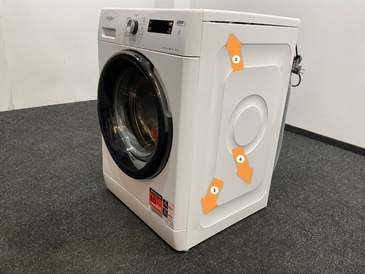 Whirlpool wasmachine FFS 8469 BV BE - 8 kg - Wit