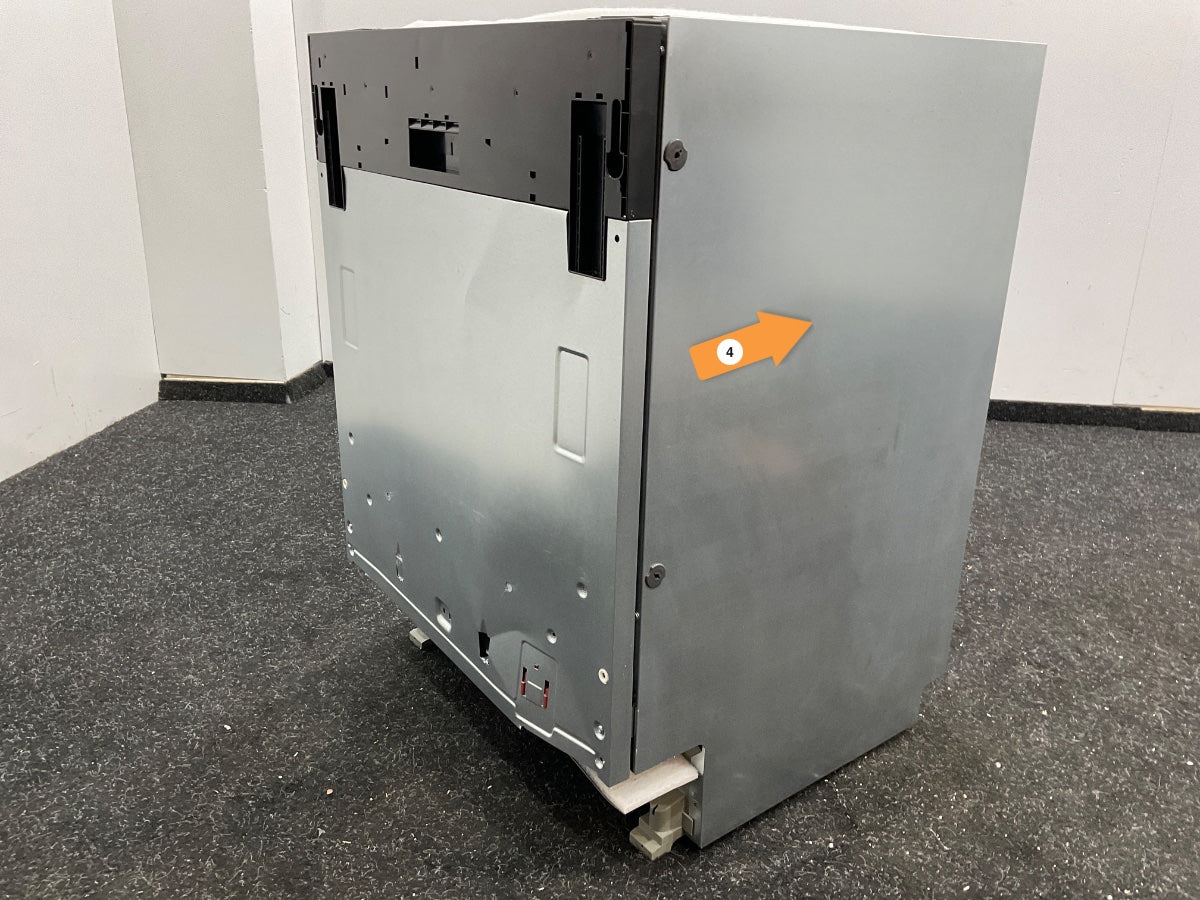 Whirlpool inbouw vaatwasser W7IHP40LC - met besteklade