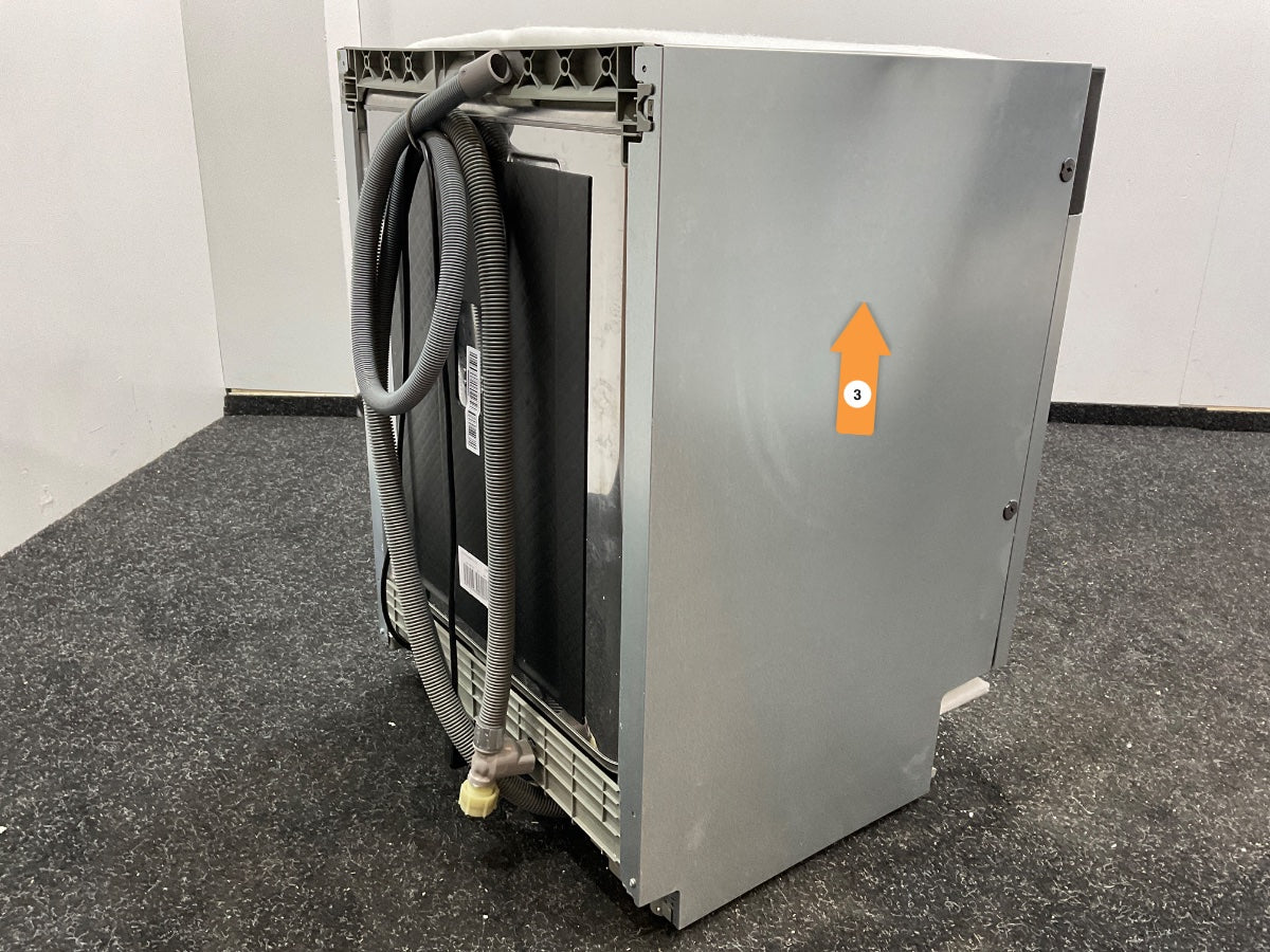 Whirlpool inbouw vaatwasser W7IHP40LC - met besteklade