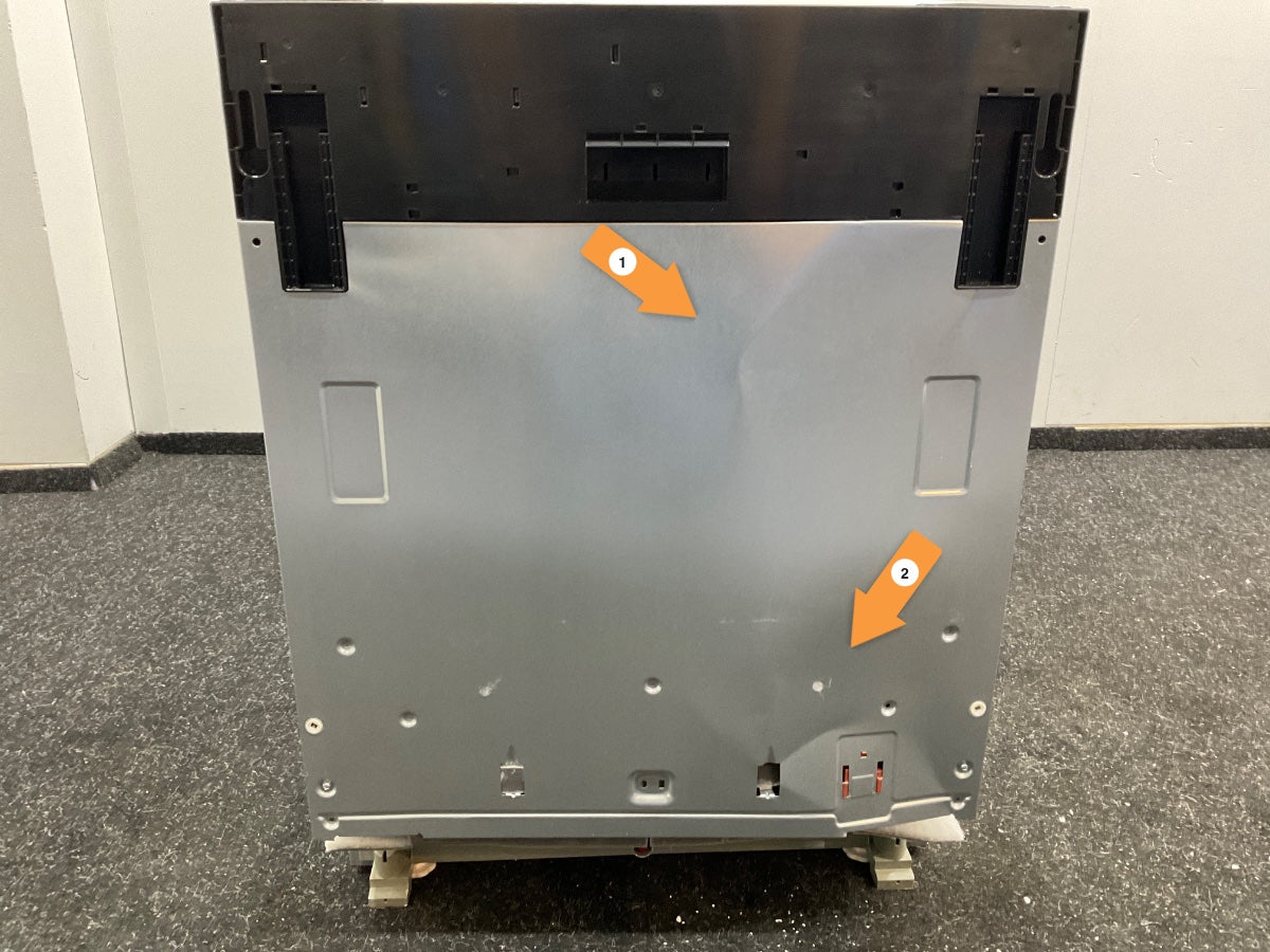 Whirlpool inbouw vaatwasser W7IHP40LC - met besteklade