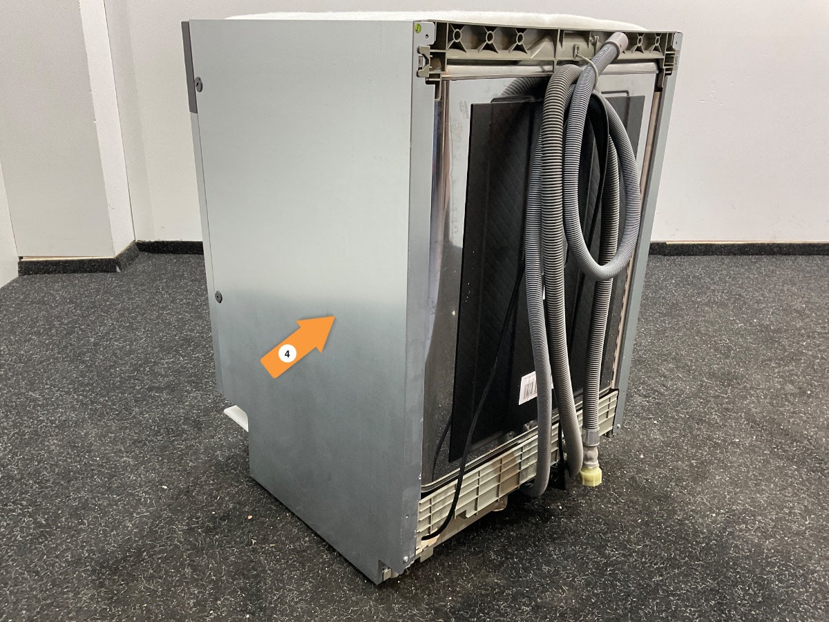 Whirlpool inbouw vaatwasser W7IHP40LC - met besteklade