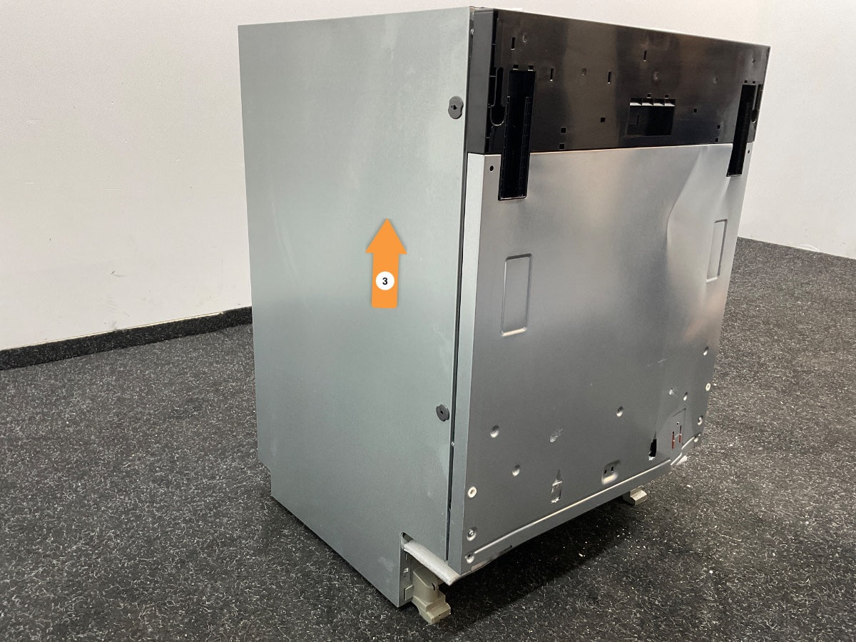 Whirlpool inbouw vaatwasser W7IHP40LC - met besteklade