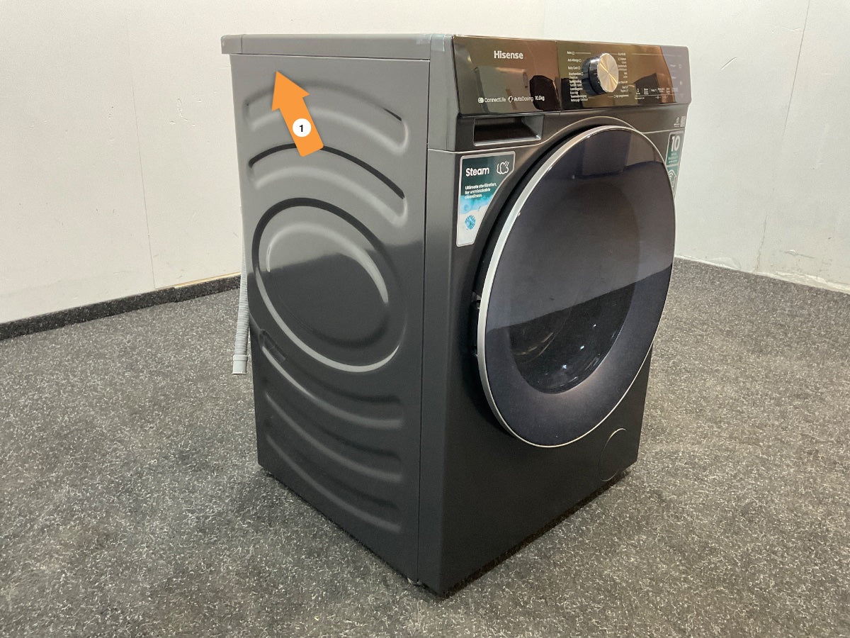 Hisense wasmachine 5S Serie WF5S1045BB - Zwart