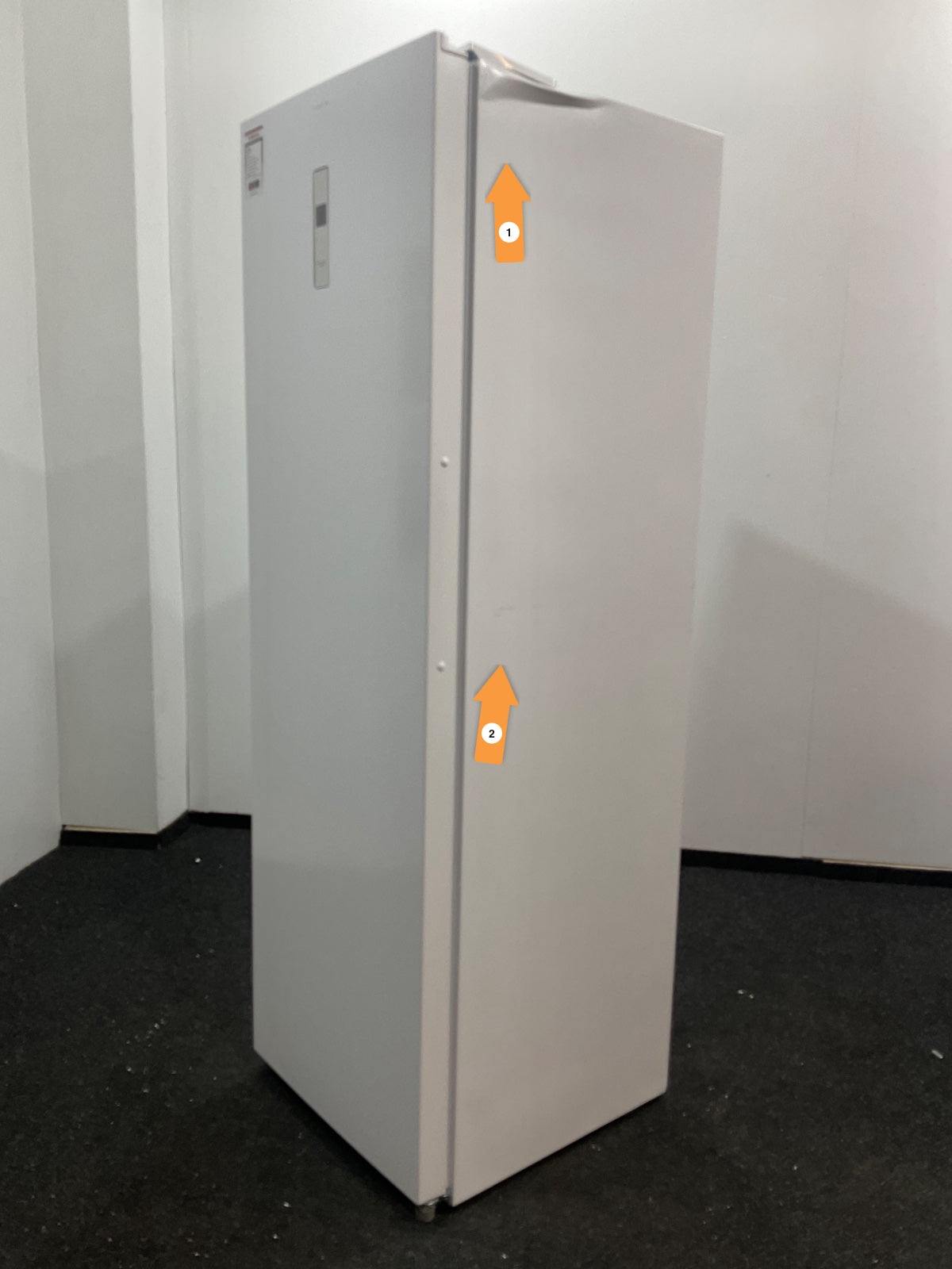Inventum vrieskast VR1850W - Tot -15°C - Wit