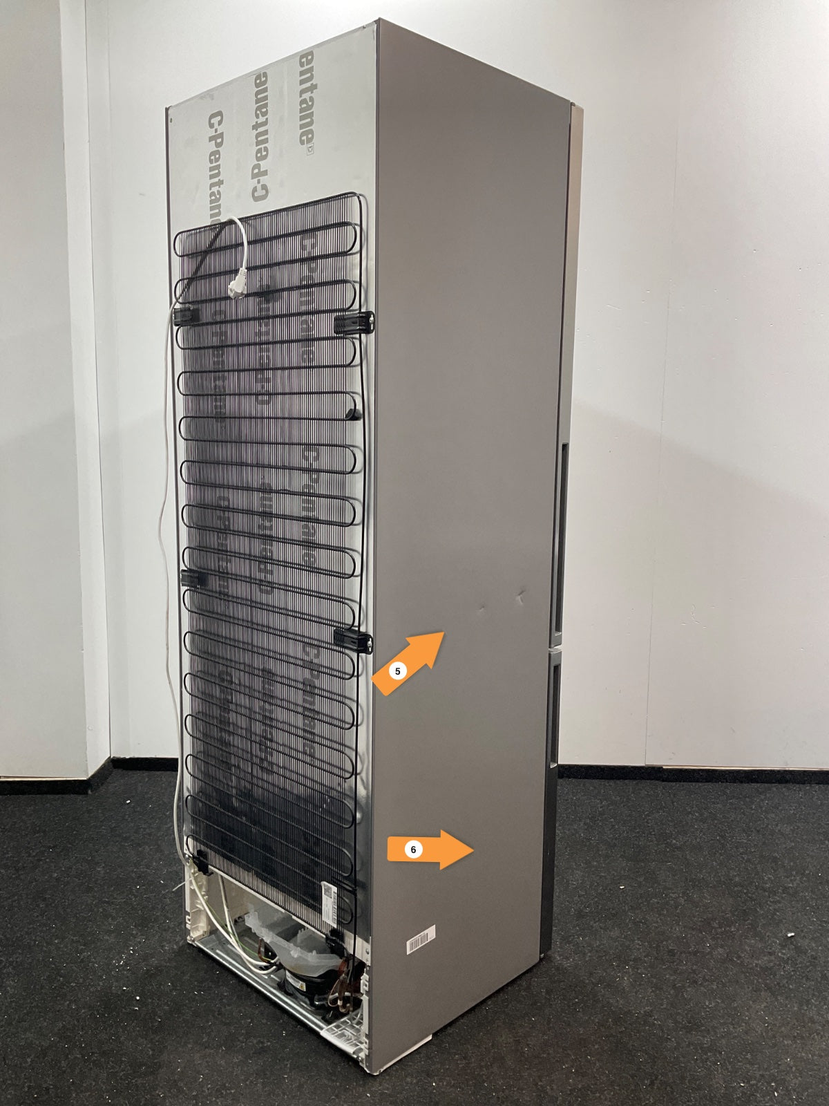 Bosch koelkast KGE49AICA - vrijstaand - RVS