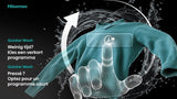 Hisense wasmachine WF5I8043BWF - Wi-Fi