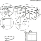 AEG inbouw oven met magnetron KMK761000M - 45 cm