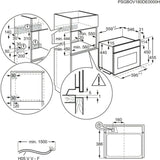 AEG inbouw oven met magnetron KMK761000M - 45 cm