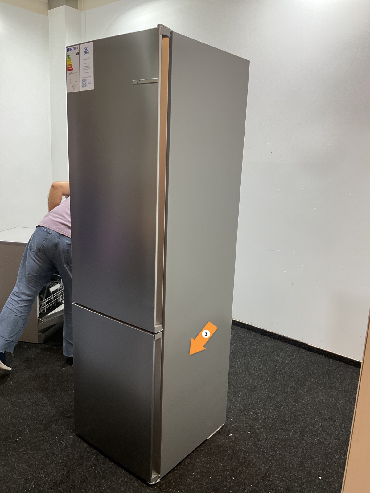 Bosch koelkast KGN392I1F - Serie 4 - RVS 