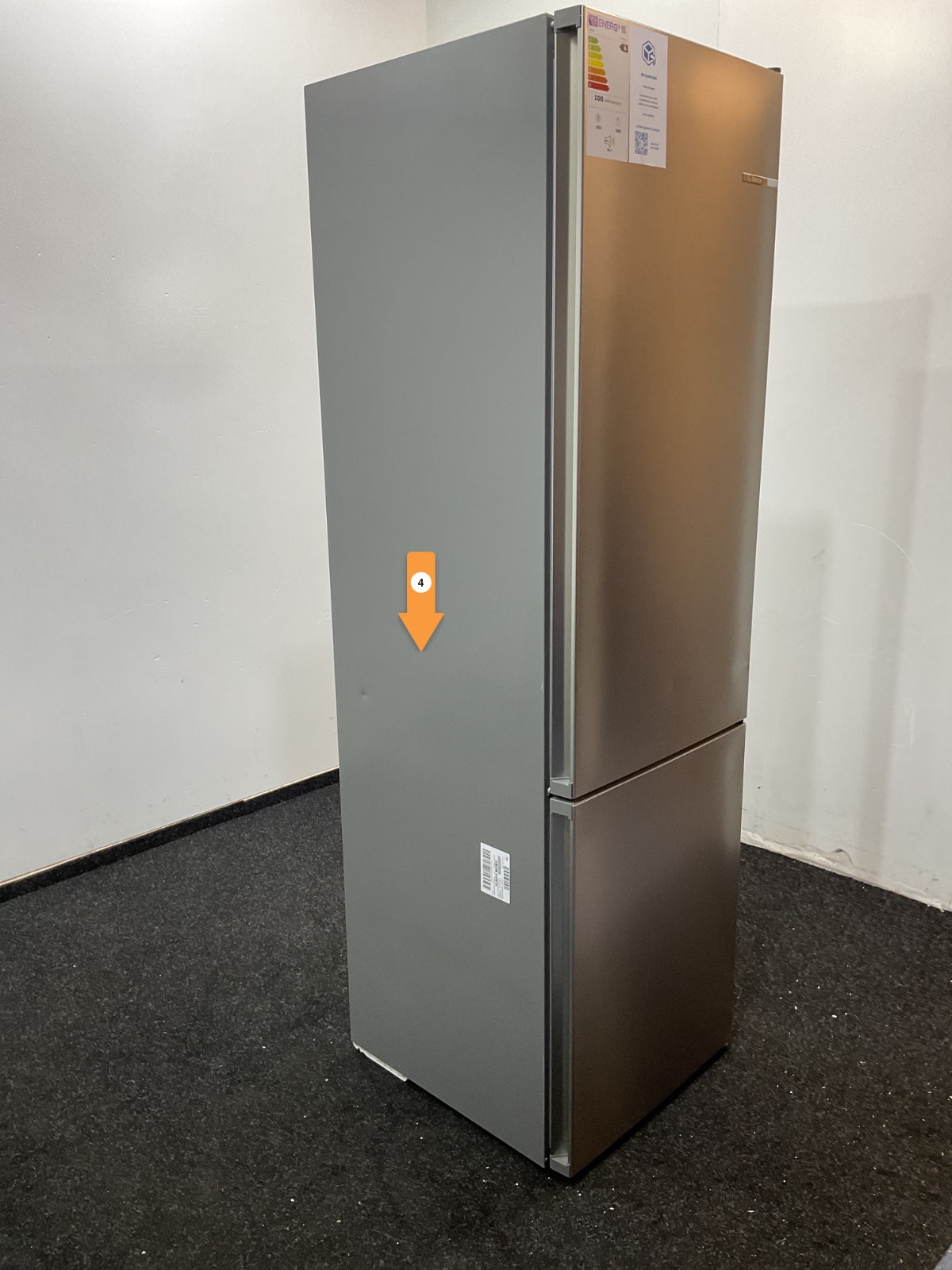 Bosch koelkast KGN392I1F - Serie 4 - RVS 