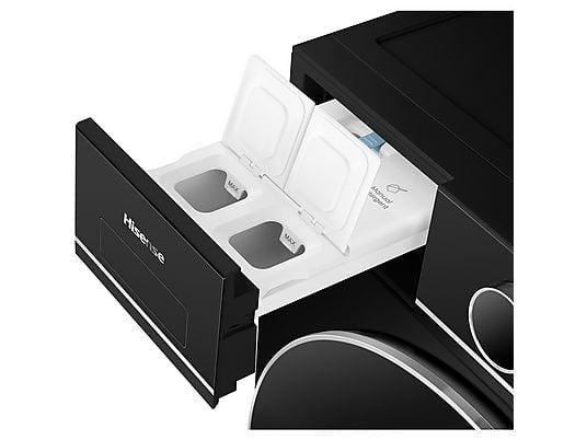 Hisense wasmachine WF5I1045BBQ - Zwart - 10,5 kg