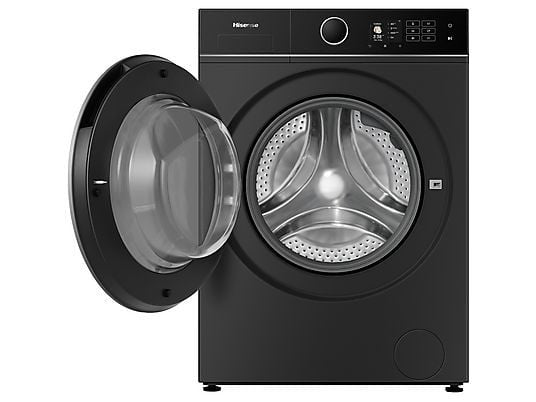 Hisense wasmachine WF5I1045BBQ - Zwart - 10,5 kg