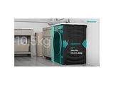Hisense wasmachine WF5I1045BBQ - Zwart - 10,5 kg