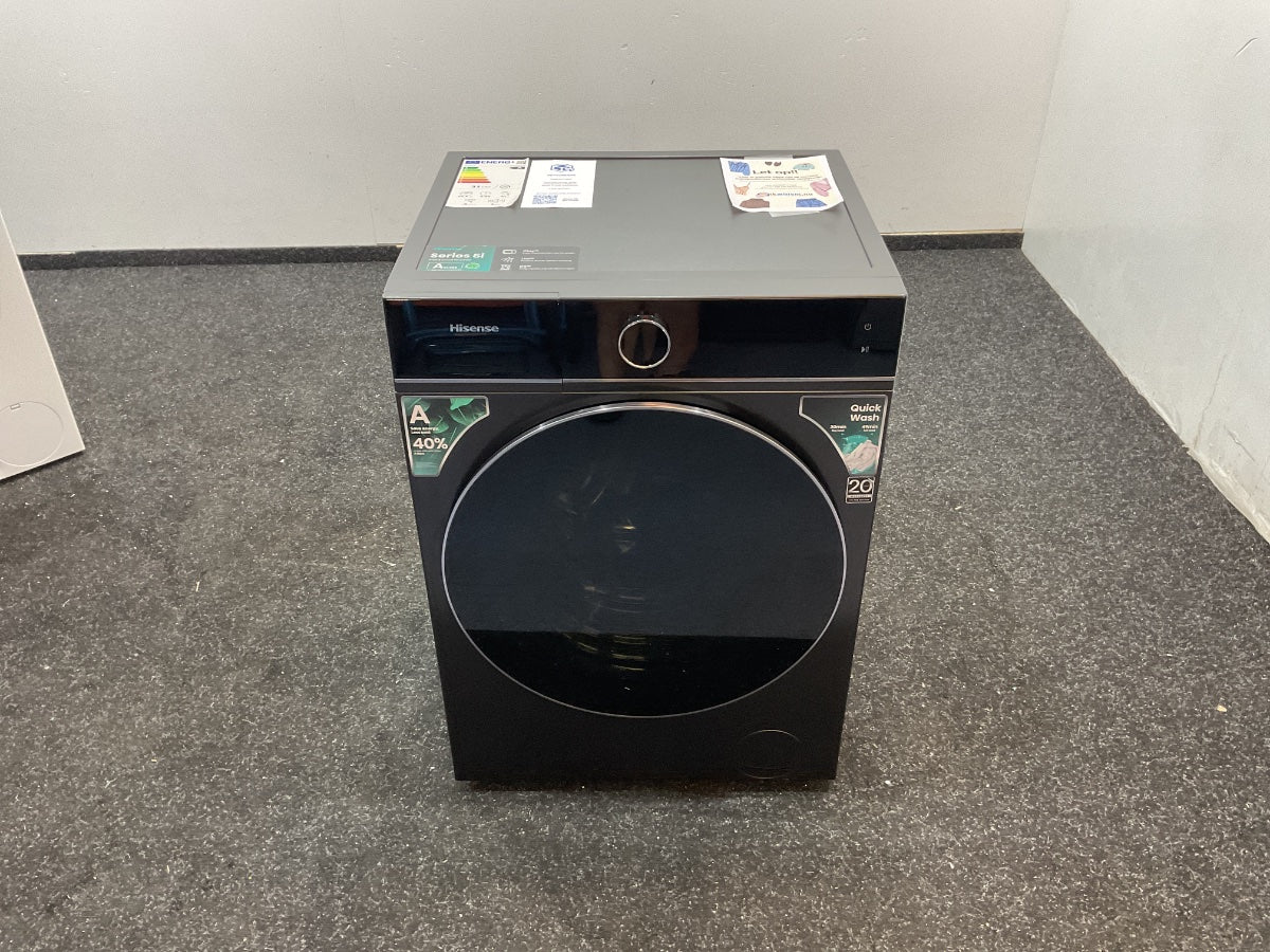 Hisense wasmachine WF5I1045BBQ - Zwart - 10,5 kg