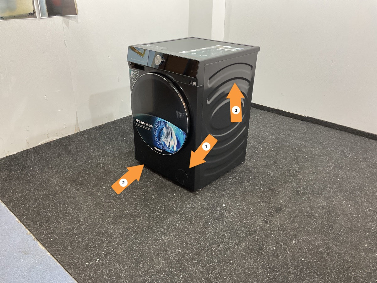 Hisense wasmachine 7S Serie WF7S1247BB - Connectlife