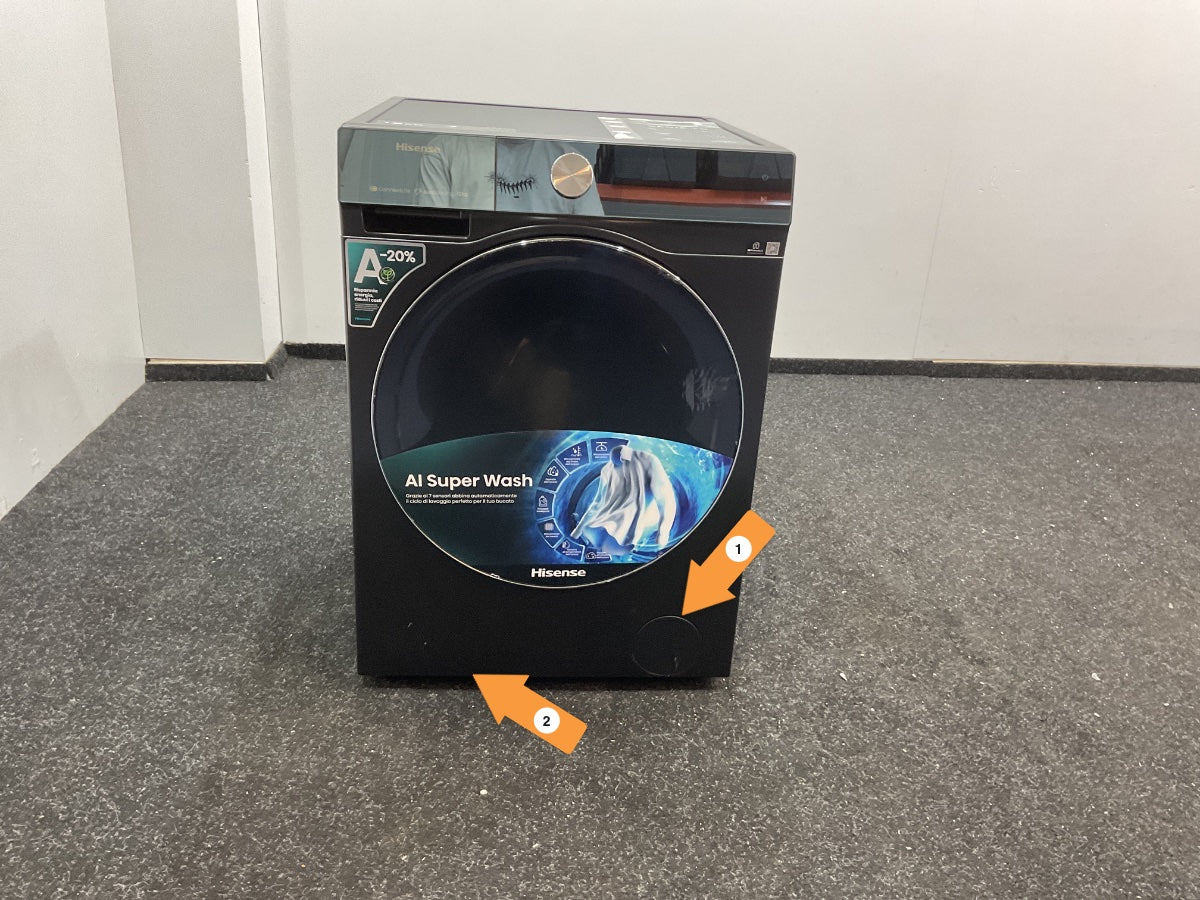 Hisense wasmachine 7S Serie WF7S1247BB - Connectlife