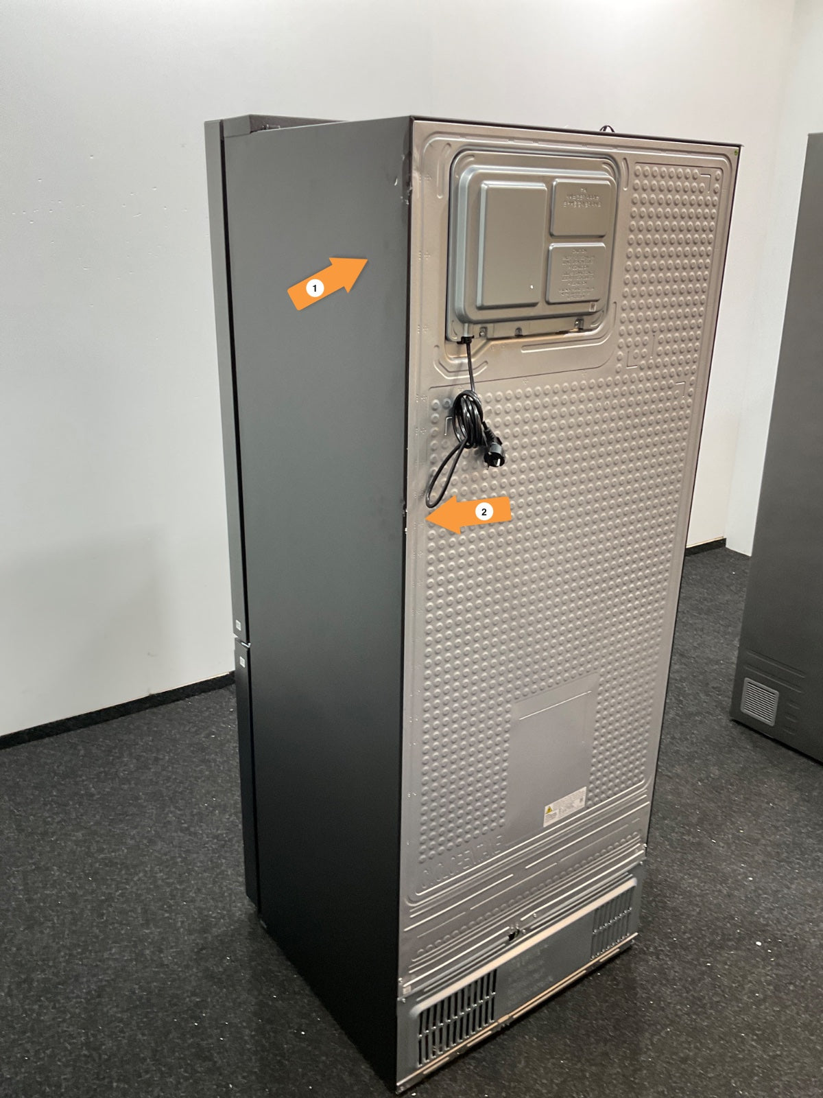 Samsung koelkast RB50DG601EB1 - Extra Breed - Zwart inox