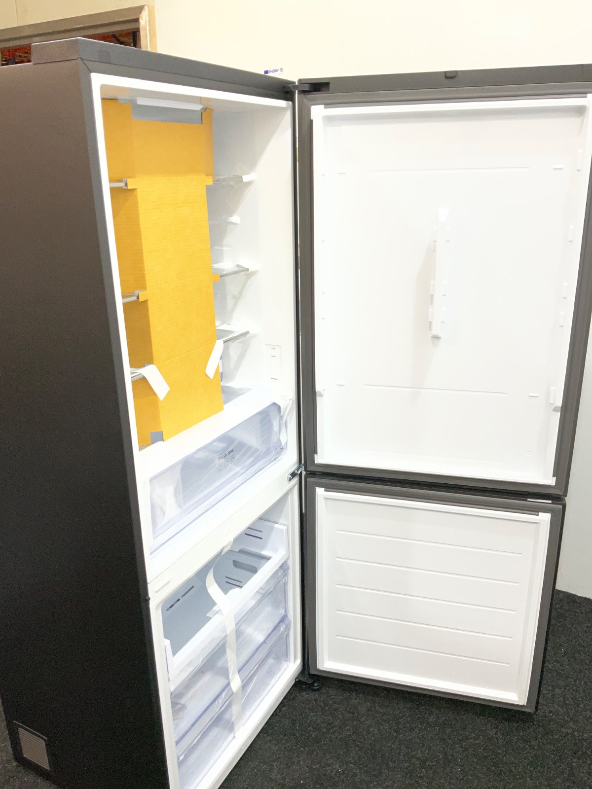 Samsung koelkast RB50DG601EB1 - Extra Breed - Zwart inox