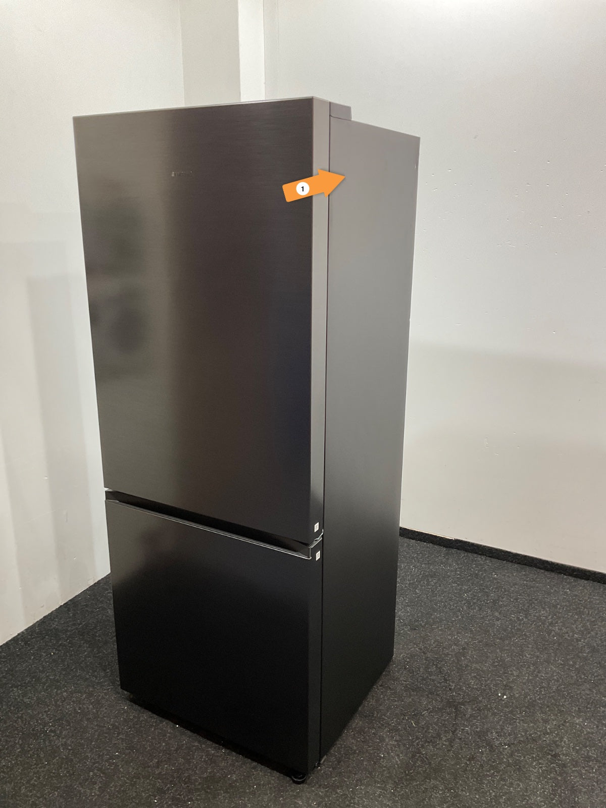 Samsung koelkast RB50DG601EB1 - Extra Breed - Zwart inox