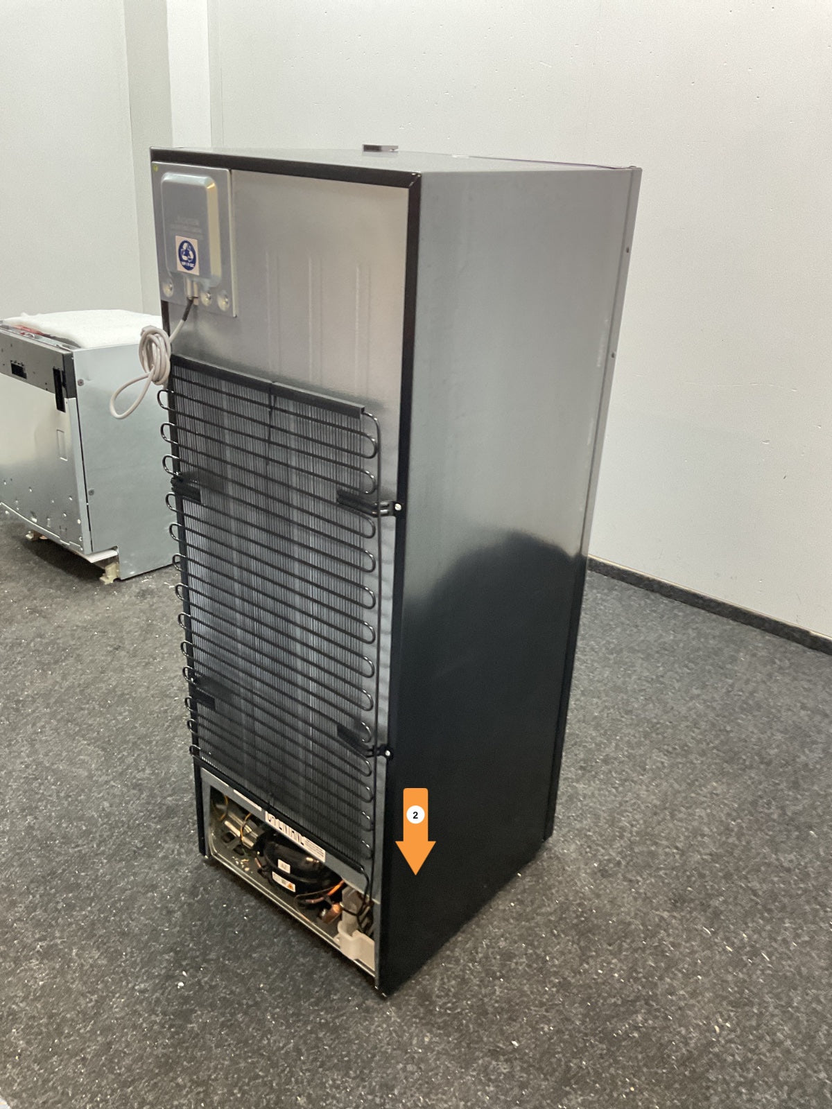 Inventum vrieskast VR1430B - Vrijstaand - Zwart
