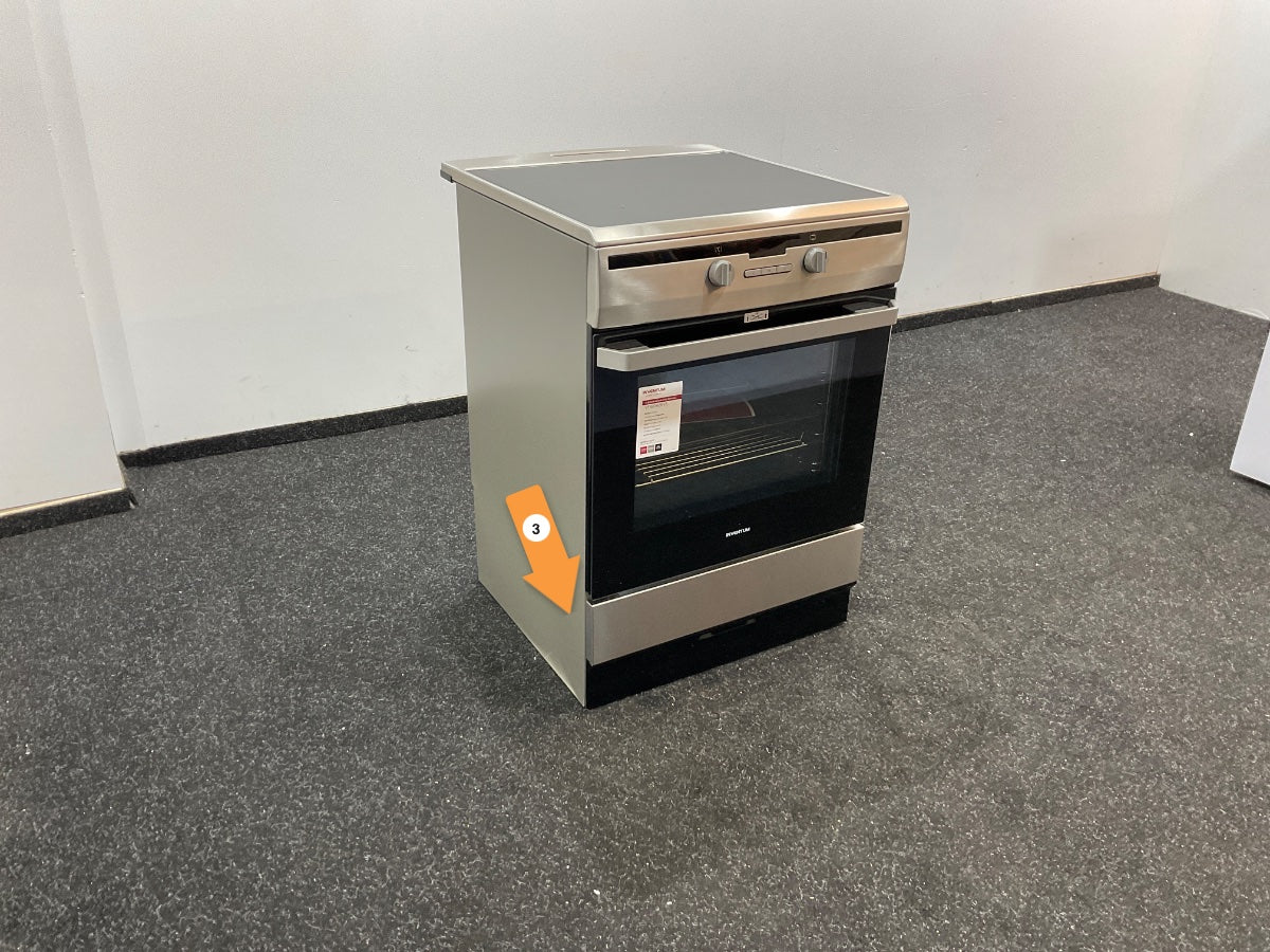 Inventum inductie fornuis VFI6042RVS - RVS/Zwart 