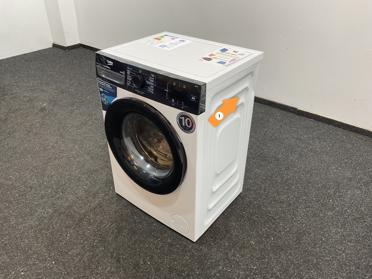 Beko wasmachine BM3WFT3841B1 - EnergySpin - 8 kg