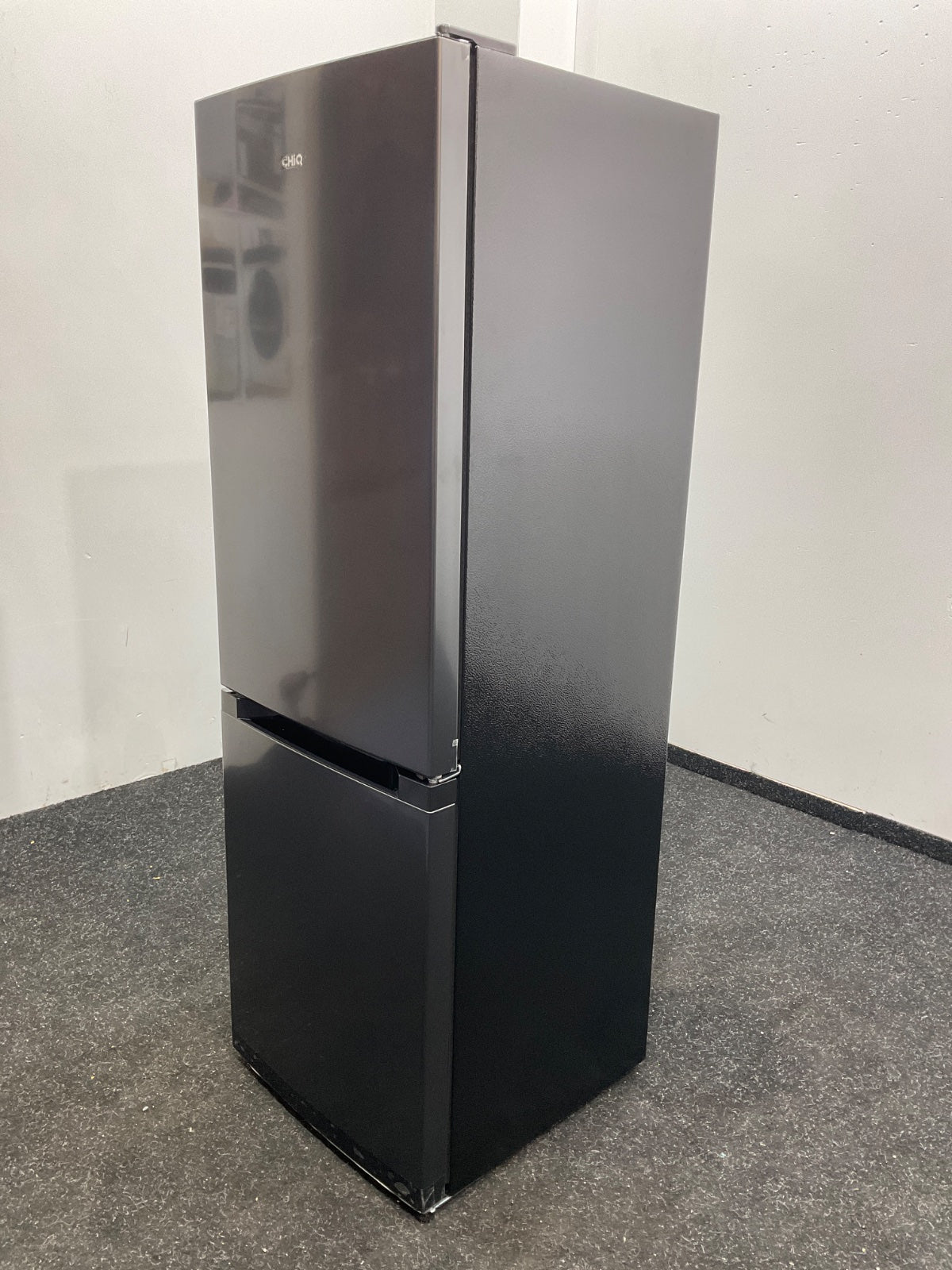 CHiQ koelkast FBM157L42 - Dark Stainless Steel